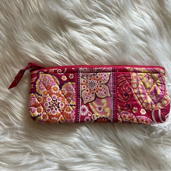 Vera Bradley Office Vera Bradley Magenta Pink And Yellow Floral